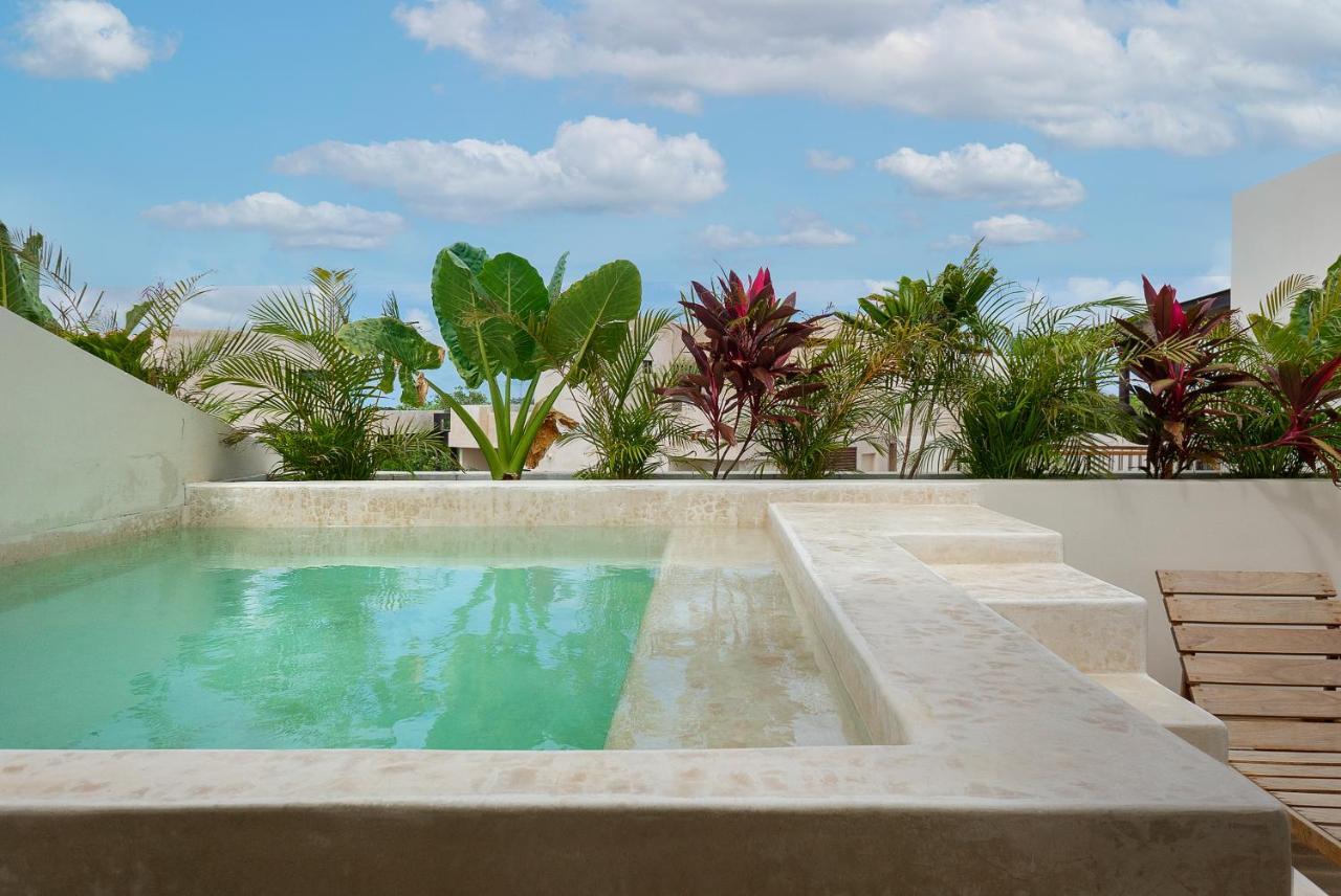 2 Bedbath Private Rooftop & Pool For 6 Tulum Extérieur photo